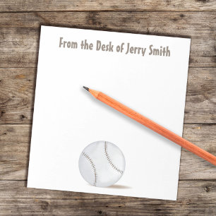 Moderne  sport Athletic Baseball Trendy Notitieblok