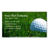 Moderne Sport Golf Thema Magnetische Visitekaartje Magnetisch Visitekaartje (Voorkant)