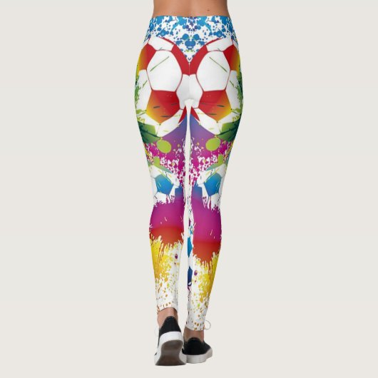Moderne sport leggings (Achterkant)
