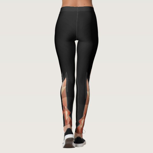 Moderne sport leggings (Achterkant)