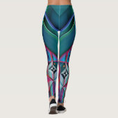 Moderne sport leggings (Achterkant)
