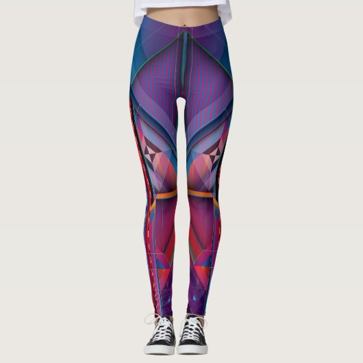 Moderne sport leggings (Voorkant)