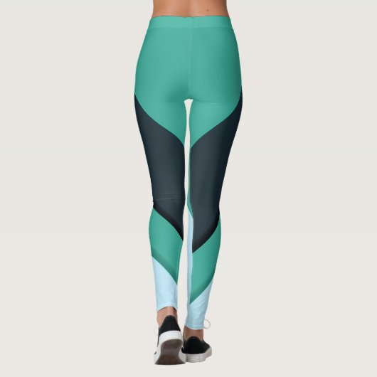 Moderne sport leggings (Achterkant)