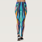 Moderne sport leggings (Achterkant)