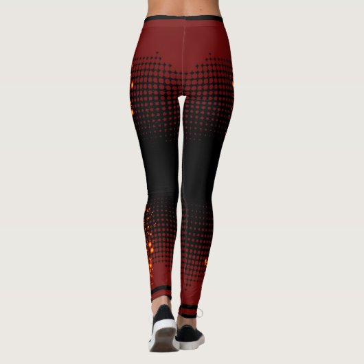 Moderne sport leggings (Achterkant)