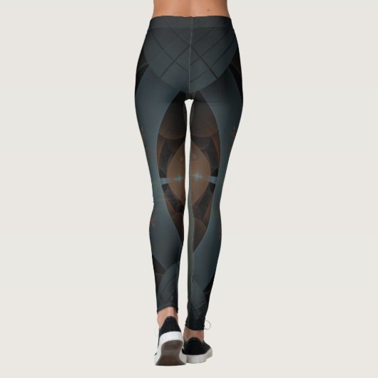 Moderne sport leggings (Achterkant)