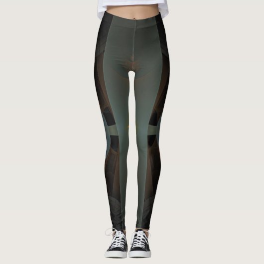 Moderne sport leggings (Voorkant)
