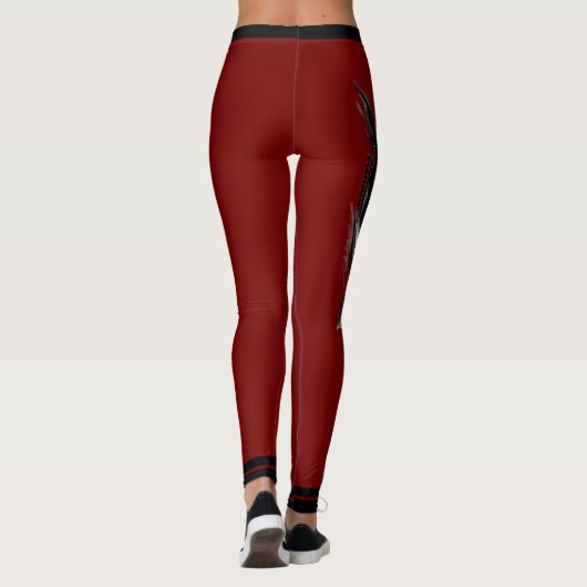 Moderne sport leggings (Achterkant)