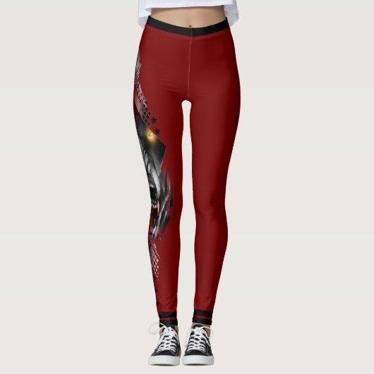 Moderne sport leggings (Voorkant)