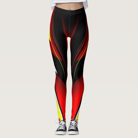 Moderne sport leggings (Voorkant)