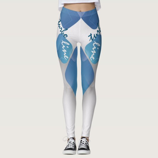 Moderne sport leggings (Voorkant)