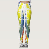 Moderne sport leggings (Voorkant)