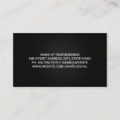 Moderne sportwagen | kilometerteller | Autodienste Visitekaartje (Achterkant)