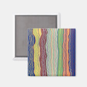 Moderne Squigggles 3 magneet (Voorkant / Achterkant)