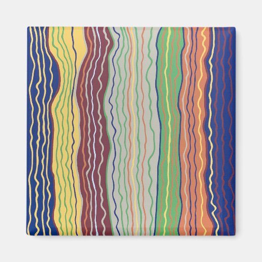 Moderne Squigggles 3 magneet (Voorkant)