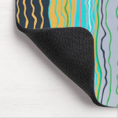 Moderne Squigggles Mousepad Muismat (Hoek)