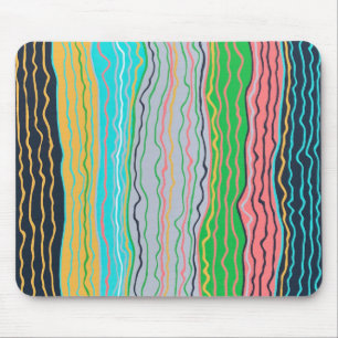 Moderne Squigggles Mousepad Muismat