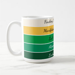 Moderne St. Patrick's Day Gradiënt Koffiemok
