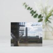 moderne staatsbrug briefkaart (Staand voorkant)