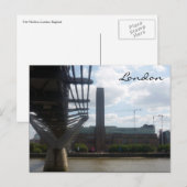 moderne staatsbrug briefkaart (Voorkant / Achterkant)