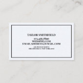 MODERNE STAD NIEUW VISITEKAARTJE (Achterkant)