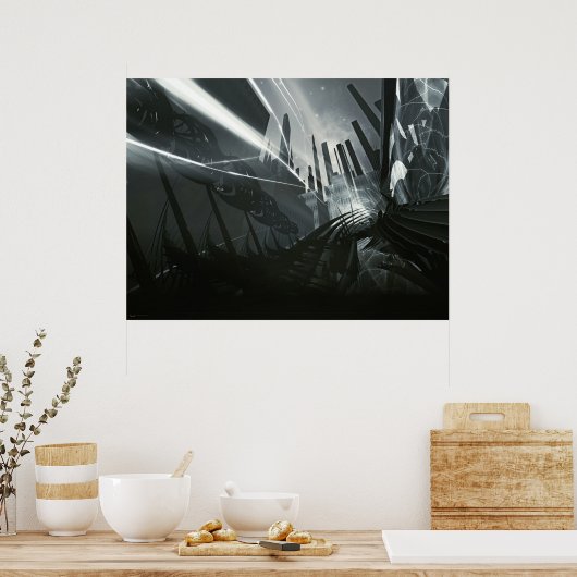 MODERNE STAD POSTER (Keuken)