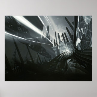 MODERNE STAD POSTER