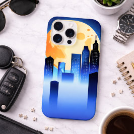 Moderne Stadshemel iPhone 15 Pro Case