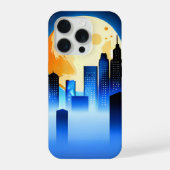 Moderne Stadshemel iPhone Hoesje (Achterkant)