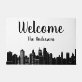 Moderne stadskern — Welkomstwoord Deurmat (Voorkant)