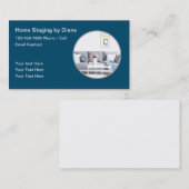 Moderne Staging Services voor thuisgebruik Visitekaartje (Voorkant / Achterkant)