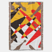 Moderne standaard art Blanket 4 Deken (Voorkant Verticaal)