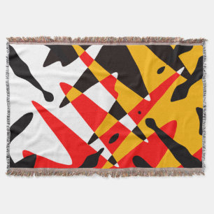 Moderne standaard art Blanket 4 Deken