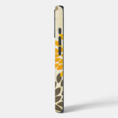 Moderne Star Burst Bloem Gepersonaliseerd Case-Mate iPhone Case (Achterkant / Links)