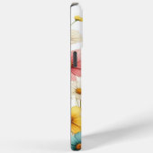 Moderne Star Burst Flower Persoonlijk iPhone Case (Achterkant / Rechts)