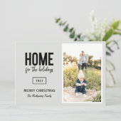 Moderne startpunt voor de Kaart Foto Holiday voor  (Staand voorkant)