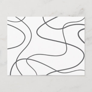 Moderne, stedelijke, abstracte patronen. Valse gol Briefkaart