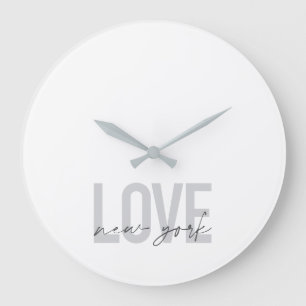 Moderne, stedelijke, coole vormgeving van Love New Grote Klok