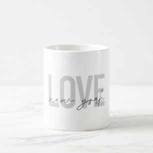 Moderne, stedelijke, coole vormgeving van Love New Koffiemok