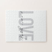 Moderne, stedelijke, coole vormgeving van Love New Legpuzzel (Horizontaal)