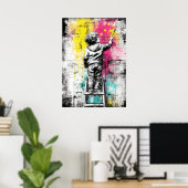 Moderne Stedelijke Dromer Huidige Wandkunst Poster (Thuiskantoor)