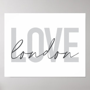 Moderne, stedelijke, eenvoudige, coole vormgeving poster