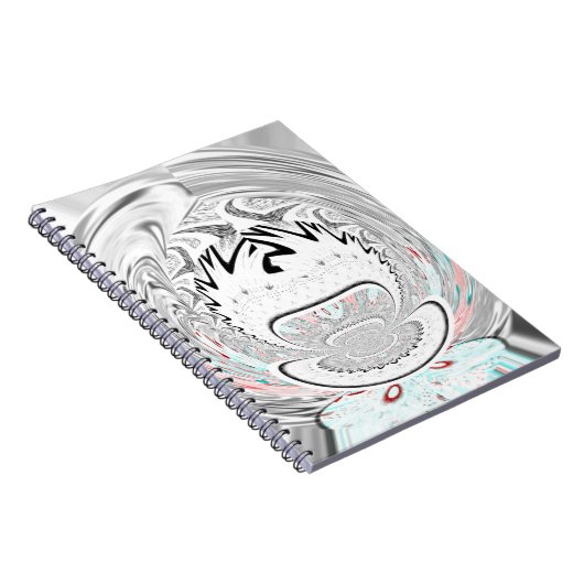 Moderne stedelijke flora patroon notitieboek (Rechterzijde)