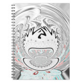 Moderne stedelijke flora patroon notitieboek (Voorkant)