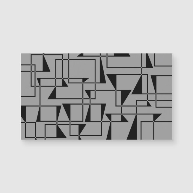Moderne, stedelijke, gedurfde, coole geometrische  (Voorkant)
