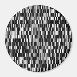 Moderne, stedelijke, hedendaagse geometrische patr magneet