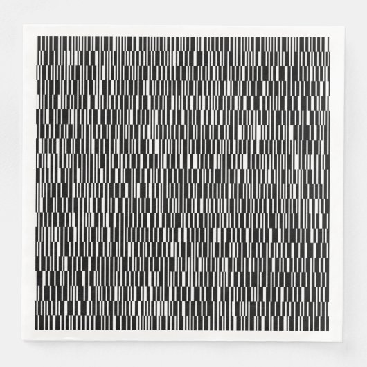 Moderne, stedelijke, hedendaagse geometrische patr servet (Voorkant)