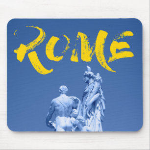 Moderne, stedelijke, levendige, koele Rome-cultuur Muismat