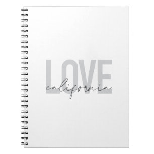 Moderne, stedelijke, trendy, coole design Love Cal Notitieboek