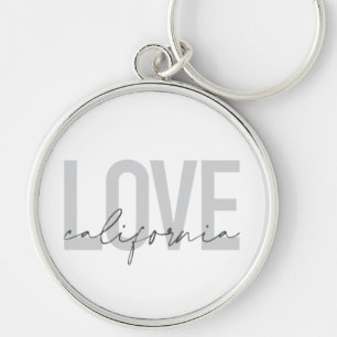 Moderne, stedelijke, trendy, coole design Love Cal Sleutelhanger